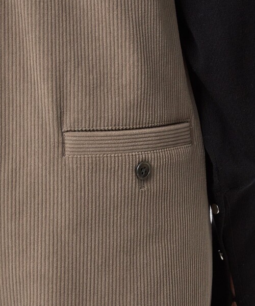 green label relaxing（グリーンレーベルリラクシング）の「オルマイ コール ジャージー オールインワン マシンウォッシャブル ストレッチ（つなぎ/オールインワン・レディース・ブラック/モカ/ベージュ・38/36）」の20枚目の写真