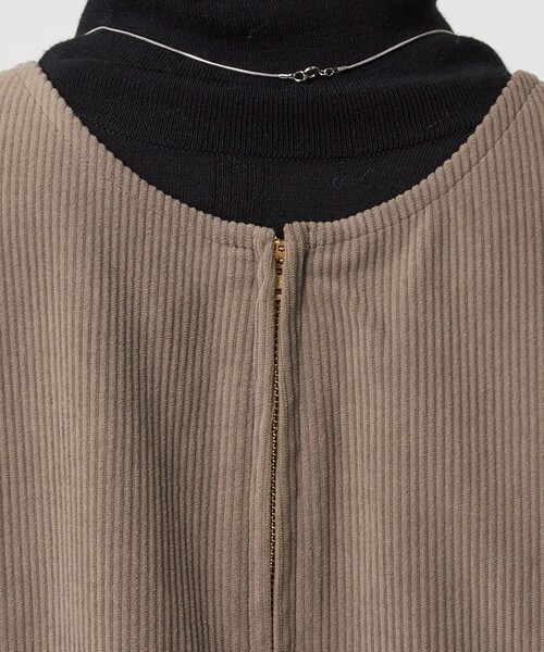 green label relaxing（グリーンレーベルリラクシング）の「オルマイ コール ジャージー オールインワン マシンウォッシャブル ストレッチ（つなぎ/オールインワン・レディース・ブラック/モカ/ベージュ・38/36）」の21枚目の写真