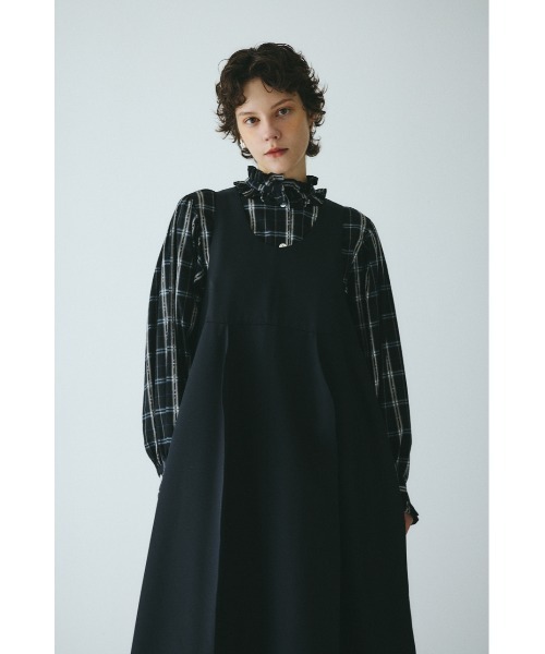 HeRIN.CYE(ヘリンドットサイ)の「Cocoon switching dress コクーンスイッチングドレス(ワンピース・レディース・レッド系その他/ブラック/ブルー系その他3・FREE)」の14枚目の写真