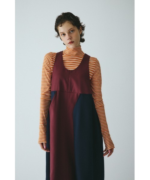 HeRIN.CYE(ヘリンドットサイ)の「Cocoon switching dress コクーンスイッチングドレス(ワンピース・レディース・レッド系その他/ブラック/ブルー系その他3・FREE)」の11枚目の写真