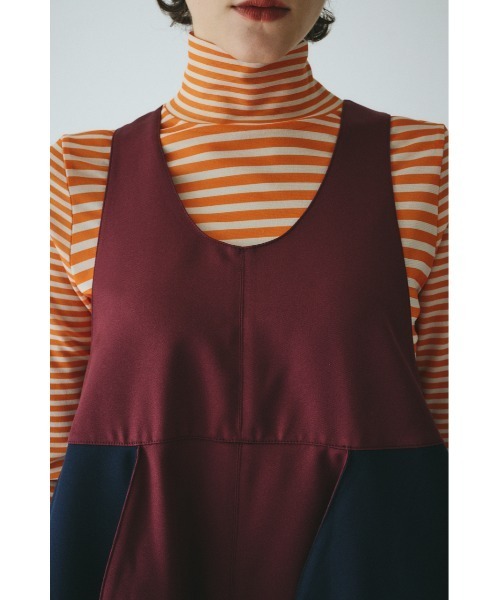 HeRIN.CYE(ヘリンドットサイ)の「Cocoon switching dress コクーンスイッチングドレス(ワンピース・レディース・レッド系その他/ブラック/ブルー系その他3・FREE)」の10枚目の写真