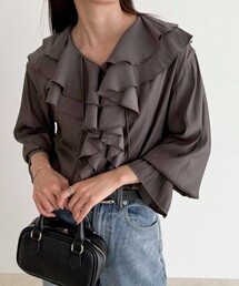 fredy emue｜フレディエミュのシャツ/ブラウス（フリル）通販 - ZOZOTOWN