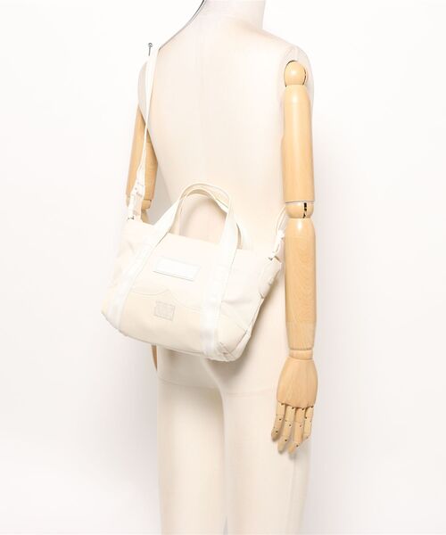 HUNTER(ハンター)の「HUNTER/ハンタートートバッグ NYLON TOPCLIP ナイロンミニトップクリップトート 撥水 UBS5552KBM(トートバッグ・レディース・ホワイト・FREE)」の5枚目の写真