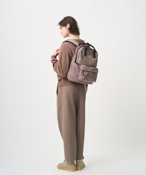 POLYESTER TWILL BACKPACK〈PEUPLIERS 17〉（バックパック/リュック