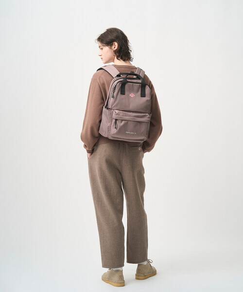 POLYESTER TWILL BACKPACK〈PEUPLIERS 17〉（バックパック/リュック