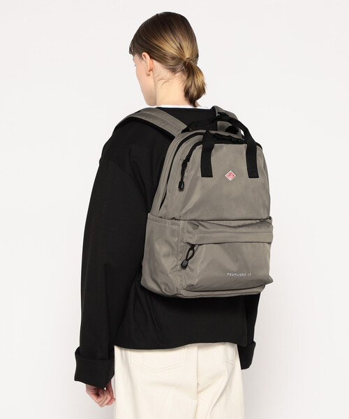 POLYESTER TWILL BACKPACK〈PEUPLIERS 17〉（バックパック/リュック