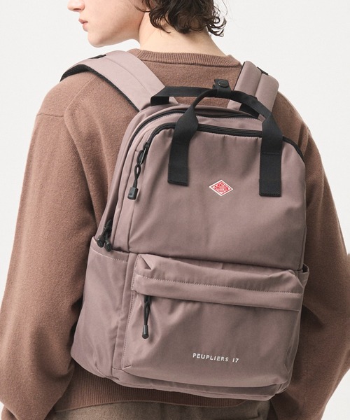 ダントン リュックDANTON POLYESTER TWILL BAC DANTON POLYESTER TWILL BACKPACK [PEUPLIERS 17]