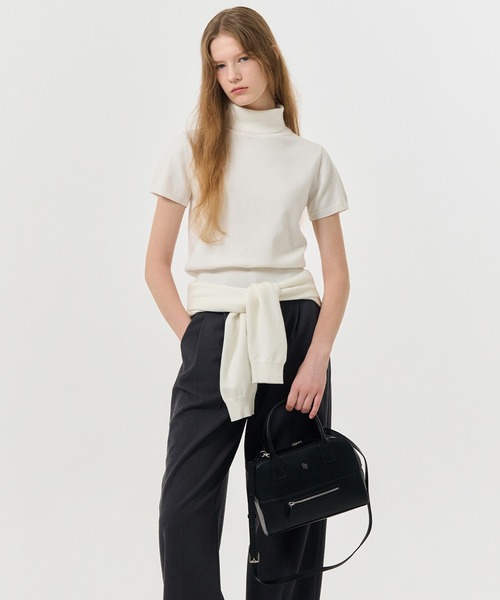 GENERAL IDEA（ジェネラルアイデア）の「GENERAL IDEA/ジェネラルアイディア eco leather tote bag トートバッグ（トートバッグ・レディース・ブラック・FREE）」の11枚目の写真