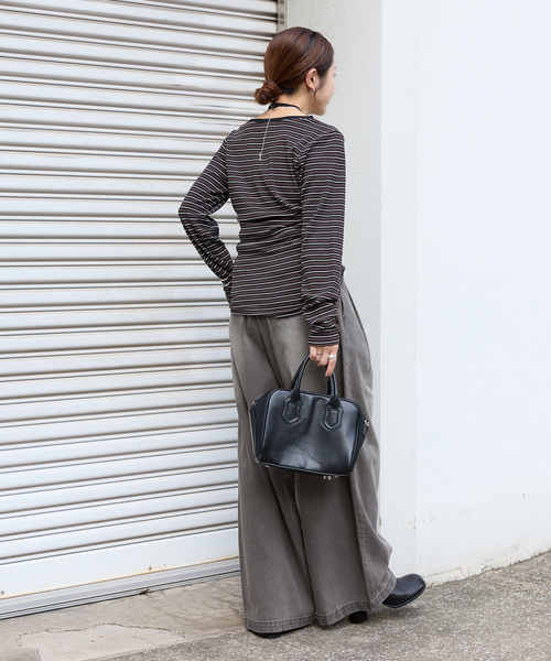 セール】2タックデニムイージーパンツ（デニムパンツ）｜JOURNAL