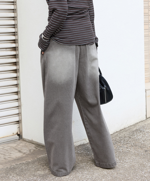 2タックデニムイージーパンツ（デニムパンツ）｜JOURNAL STANDARD