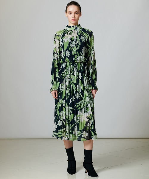 Sov. ポリエステルシフォン<Ｊｅａｎａ>orijinalワンピース 36 ワンピース sov. Sov. ポリエステルシフォン<Jeana>orijinal