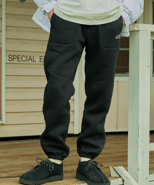 ragged mountain(ラギットマウンテン)の「【RAGGED MOUNTAIN/ラギットマウンテン】PELHAM/ぺラム 裏ボア スウェットパンツ(スウェットパンツ・メンズ・アイボリー/ブラック/チャコールグレー・MEDIUM/LARGE/X-LARGE)」の17枚目の写真