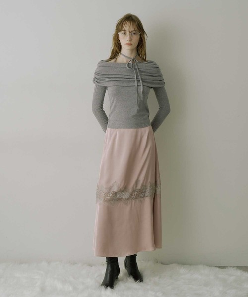 チョーカーオフショルトップス / American Apparel HEIRENチョーカーオフショルトップス（Tシャツ&frasl;カットソー）｜HEIREN