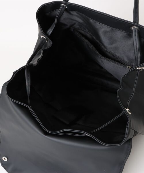 Burner(バーナー)の「【OKUOKU 0909】シンプルフラップリュック oku-bag-15-28【RBTS】(バックパック/リュック・メンズ・ブラック/カーキ・FREE)」の5枚目の写真