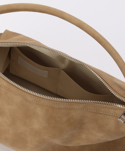 STANDOIL（スタンドオイル）の「STAND OIL MUSHY BAG（ショルダーバッグ・レディース・ブラウン/キャメル/ブラック・FREE）」の9枚目の写真