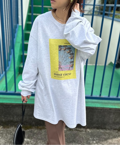 オートミール
model:154cm 着用サイズ:XL