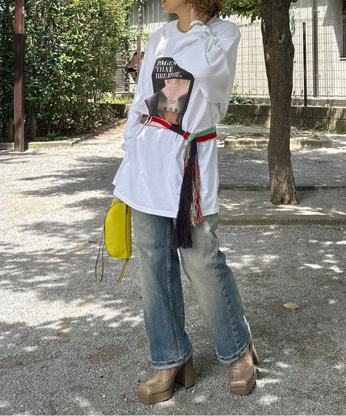 model:154cm 着用サイズ:XL