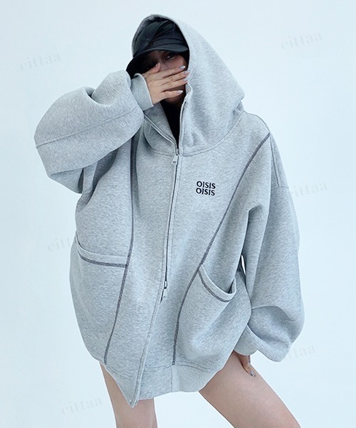 STONE  ダストカラー スウェット パーカーXXXL STONE ダストカラー スウェット パーカーXXXL STONE ダストカラー