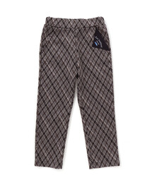 SLAP SLIP | 【お揃い】チェックくるま総柄ロングパンツ(80~130cm)(その他パンツ)