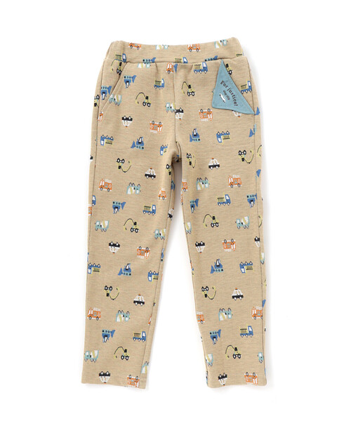 SLAP SLIP（スラップスリップ）の「【お揃い】チェックくるま総柄ロングパンツ(80~130cm)（その他パンツ・キッズ・ブルー系その他2/ブラウン系その他/ブラック系その他/ベージュ系その他・130cm/80ｃｍ/100cm/120cm/90cm/110cm）」の22枚目の写真