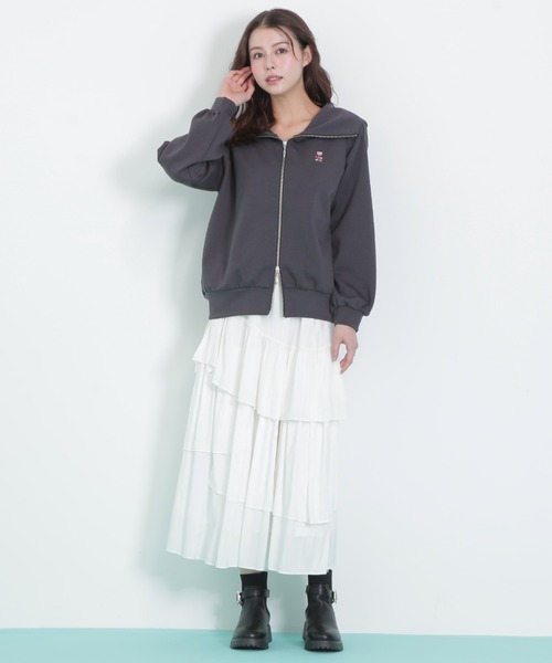 ◇＜BEARシリーズ＞ビックフードパーカー（パーカー）｜JILL by JILL