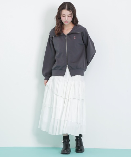 ◇＜BEARシリーズ＞ビックフードパーカー（パーカー）｜JILL by JILL