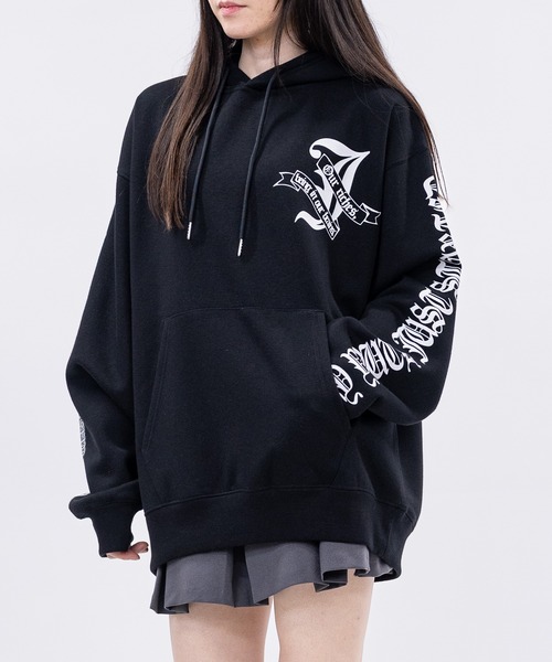 セール】【31】オールドイングリッシュロゴフーディ（パーカー）｜BIKE