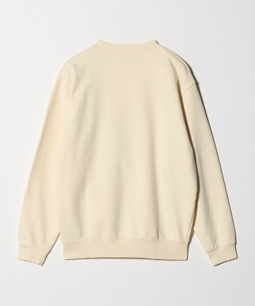 6（ロク）の「＜6(ROKU)＞ダメージ ペイント スウェット プルオーバー（スウェット・レディース・クリーム/ダークグレー/その他1・L/S）」の17枚目の写真