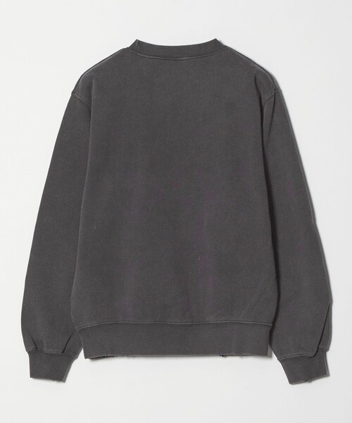 6(ROKU)＞ダメージ ペイント スウェット プルオーバー（スウェット