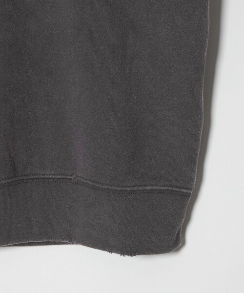 6(ROKU)＞ダメージ ペイント スウェット プルオーバー（スウェット