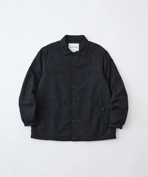 【White Mountaineering/ホワイトマウンテニアリング】WINDSTOPPER HERRINGBONE JACQUARD COACH JACKET