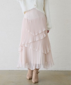 eimygolf プリーツヘムミニスカート XSサイズ eimygolf プリーツヘム