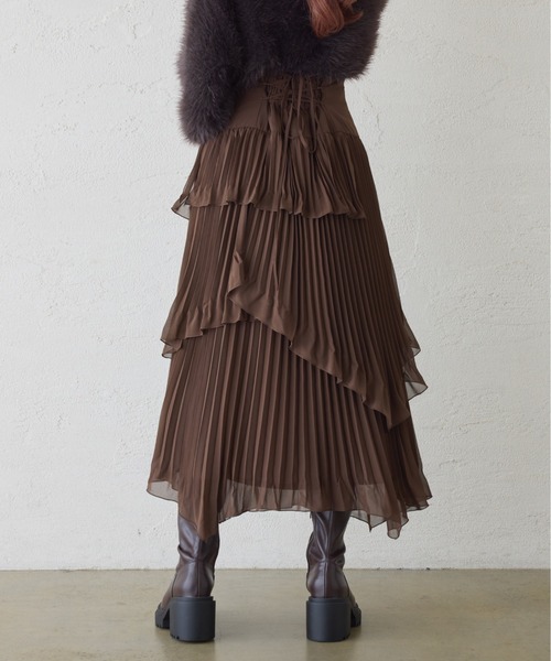 プリーツティアードスカート（スカート）｜one after another NICE