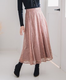 スカート（ピンク/桃色系・花柄・ボタニカル柄）ファッション通販