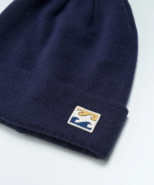 BILLABONG（ビラボン）の「BILLABONG メンズ DOUBLE BEANIE ビーニー 【2025年秋冬モデル】 @autumn/ビラボンウェーブロゴワンポイントニット帽・ビーニー（ニットキャップ/ビーニー・メンズ・バイオレット/ブラック/ネイビー/ブラウン/ブルー系その他・FREE）」の14枚目の写真