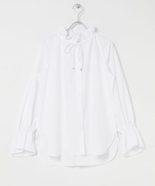 セール】フリルカラーブラウス（シャツ/ブラウス）｜URBAN RESEARCH