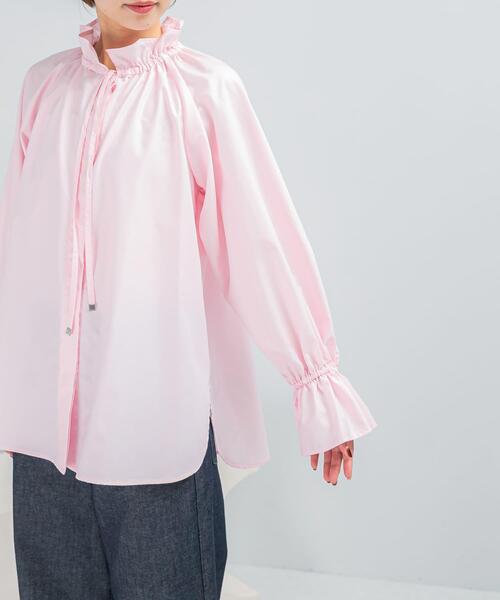 セール】フリルカラーブラウス（シャツ/ブラウス）｜URBAN RESEARCH