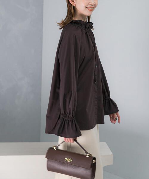 セール】フリルカラーブラウス（シャツ/ブラウス）｜URBAN RESEARCH