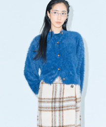 Green　Parks | ■WITH KURUMI NAKATA シャギーカーディガン(カーディガン/ボレロ)