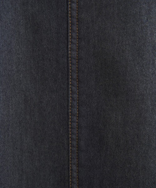 ikka（イッカ）の「ボンディングベイカースカート（スカート・レディース・ブラック/ネイビー/ベージュ・M/L/S）」の7枚目の写真