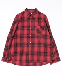 a.p.o.v.（エーピーオービー）の「a.p.o.v. クラシックチェック柄コットンネルシャツ（シャツ/ブラウス）」