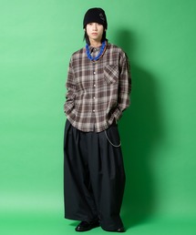 a.p.o.v.（エーピーオービー）の「a.p.o.v. クラシックチェック柄コットンネルシャツ（シャツ/ブラウス）」