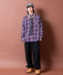 a.p.o.v.（エーピーオービー）の「a.p.o.v. クラシックチェック柄コットンネルシャツ（シャツ/ブラウス）」