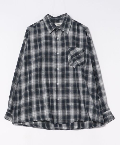 a.p.o.v.(エーピーオービー)の「a.p.o.v. クラシックチェック柄コットンネルシャツ(シャツ/ブラウス・メンズ・ネイビー系1/グレー/ブラック/レッド系1/レッド系2/ブラウン/ダークブラウン/グリーン/ピンク/ベージュ/パープル/イエロー/ネイビー系2/ネイビー系3・ONESIZE)」の21枚目の写真
