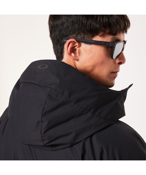 OAKLEY(オークリー)の「オークリー ENHANCE LONG COAT 14.7/ダウンコート/ロングコート/MENS/メンズ/撥水/防風/OAKLEY(ダウンジャケット/コート・メンズ・ブラック・XL/L/M/S)」の8枚目の写真