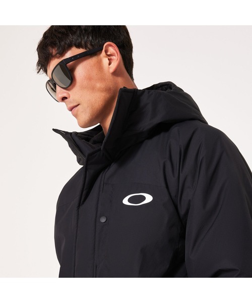 OAKLEY(オークリー)の「オークリー ENHANCE LONG COAT 14.7/ダウンコート/ロングコート/MENS/メンズ/撥水/防風/OAKLEY(ダウンジャケット/コート・メンズ・ブラック・XL/L/M/S)」の7枚目の写真