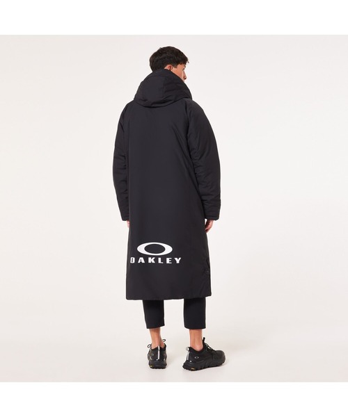 OAKLEY(オークリー)の「オークリー ENHANCE LONG COAT 14.7/ダウンコート/ロングコート/MENS/メンズ/撥水/防風/OAKLEY(ダウンジャケット/コート・メンズ・ブラック・XL/L/M/S)」の2枚目の写真