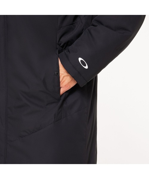 OAKLEY(オークリー)の「オークリー ENHANCE LONG COAT 14.7/ダウンコート/ロングコート/MENS/メンズ/撥水/防風/OAKLEY(ダウンジャケット/コート・メンズ・ブラック・XL/L/M/S)」の10枚目の写真