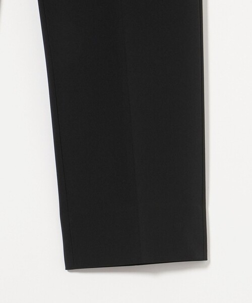 H BEAUTY&YOUTH ダブルクロス AMF 1プリーツテーパードパンツS H＞ダブルクロス AMF 1プリーツテーパードパンツ