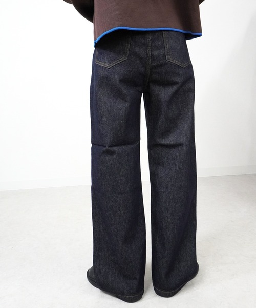 gossara(ゴサラ)の「ベーシックデニムパンツ(デニムパンツ・レディース・インディゴブルー・SMALL)」の2枚目の写真